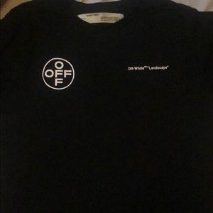 Off white landscape shirt